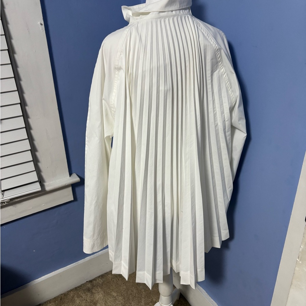 Athleta Women's White Raincoat - Picture 2 of 8